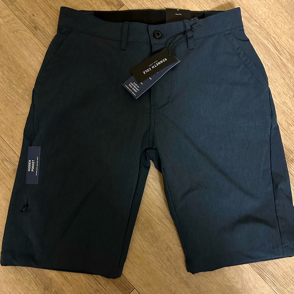 Kenneth Cole shorts. Navy blue. NWT. 28.